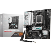 Материнская плата Материнская плата/ MB MSI AMD B650 sAM5, 2xDDR5(128GB), HDMI 2.1/DP, 1xPCIe 4.0x16, 1xPCIe 3.0, 1xLAN (2.5GbE), Wi-Fi, BT, 4xSATA 6Gb/s, 2xM.2, 1xUSB-C, 3xUSB 3.2, 2xUSB 2.0, mATX