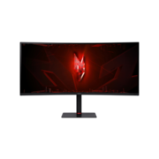 Монитор Монитор/ ACER XV345CURV3bmiphuzx 34'', ZeroFrame, Curved 1000R Black, 21:9, VA, 3440x1440, 1 / 0,5ms, 300cd, 180Hz, 1xHDMI(2.0) + 1xDP(1.4) + 1xType-C(65W) + Audio out + USB 2.0x2+USB-B(2up 2down), Speakers 3Wx2, FreeSync Premium, HDR 10, H.Adj. 1