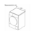 Сушильная машина Bosch Serie 4 WTN86202ME пан.англ. кл.энер.:A макс.загр.:8кг серебристый