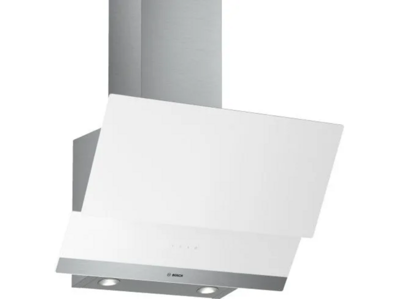 Вытяжка BOSCH Наклонная, 530м3/ч, 60см, цвет: белый