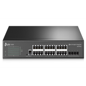 коммутатор TP-Link SG3428, Omada™ 24-Port Gigabit L2+ Managed Switch with 4 SFP Slots