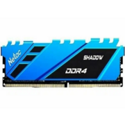 Оперативная память Netac Shadow 16GB DDR4-2666 (PC4-21300) C19 19-19-19-43 1.2V Memory module (DIMM) Blue