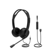 Гарнитура проводная Silex Clarity U16A-ENC Гарнитура проводная Silex Clarity U16A-ENC/ Silex Clarity U16A Binaural Stereo headset with noise cancelling mic and Enahnced Noise Cancellation