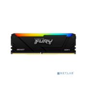Память оперативная Память оперативная/ Kingston 16GB 3200MT/s DDR4 CL16 DIMM FURY Beast RGB