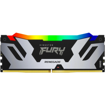 Память DDR5 16GB 6400MHz Kingston KF564C32RSA-16 Fury Renegade XMP RGB RTL Gaming PC5-51200 CL32 DIMM 288-pin 1.4В dual rank с радиатором Ret