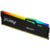 Память DDR5 16Gb 5200MHz Kingston KF552C40BBA-16 Fury Beast Black RGB RTL Gaming PC5-41600 CL40 DIMM 288-pin 1.25В single rank с радиатором Ret