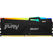 Память DDR5 16GB 5600MHz Kingston KF556C40BBA-16 Fury Beast XMP RGB RTL Gaming PC5-44800 CL40 DIMM 288-pin 1.25В dual rank с радиатором Ret