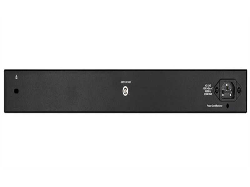 Коммутатор D-Link Управляемый L2 коммутатор, 24x1000Base-T, 2x1000Base-X SFP, защита от статического электричества до 6 кВ, CLI