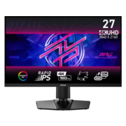 Монитор MSI MPG 274URF QD 27" 16:9 UHD(3840x2160)Rapid IPS Flat,0.5ms,HDR400,1000:1,100M:1,400nit,178/178,2xHDMI 2.1,DP 1.4,USB-C,2xUSB Type-A,USB Type-B,Tilt,Swivel,Height,VESA,160Hz,Black,1y w-ty