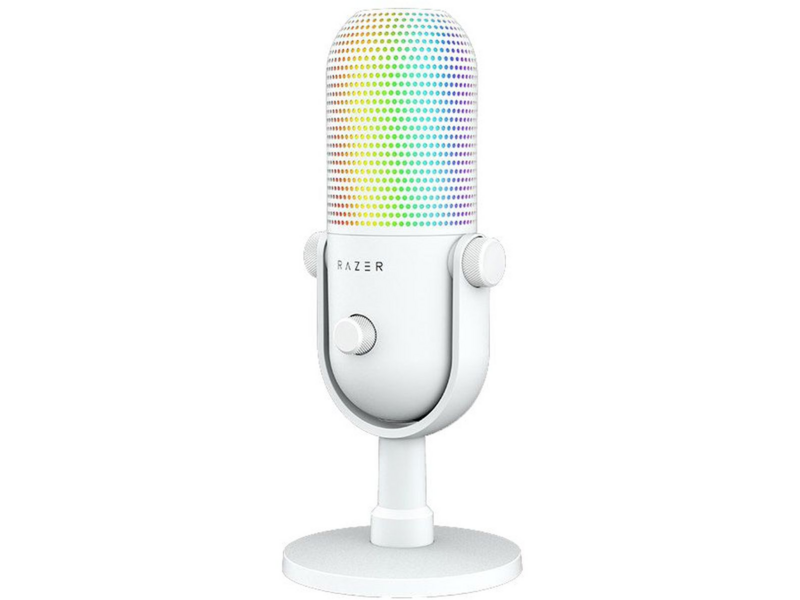 Микрофон Razer Seiren V3 Chroma - White Микрофон Razer Seiren V3 Chroma - White/ Razer Seiren V3 Chroma - White Microphone