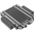 Кулер для процессора ID-COOLING IS-30i BLACK LGA1700/1200/115X низкопрофильный высота 30mm (36шт/кор, TDP 100W, PWM, 4 тепл.трубки прямого контакта, FAN 92mm) BOX