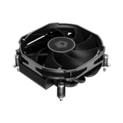 Кулер для процессора ID-COOLING IS-30i BLACK LGA1700/1200/115X низкопрофильный высота 30mm (36шт/кор, TDP 100W, PWM, 4 тепл.трубки прямого контакта, FAN 92mm) BOX
