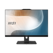 Моноблок Моноблок/ MSI Modern AM242P 1M 23.8"(1920x1080 (матовый) IPS)/Intel Core 5 120U(1.4Ghz)/16384Mb/1000+256PCISSDGb/noDVD/Int:Intel® Graphics/Cam/BT/WiFi/-/war 1y/4.65kg/Black/DOS + Wireless KB+M