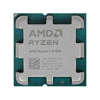 Процессор CPU AMD Ryzen 7 8700G, 8/16, 4.2-5.1GHz, 16MB, AM5, Radeon, 65W, OEM, 1 year