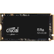 Твердотельный накопитель Твердотельный накопитель/ Crucial SSD P3 Plus, 2000GB, M.2(22x80mm), NVMe, PCIe 3.0 x4, QLC, R/W 5000/4200MB/s, IOPs н.д./н.д., TBW 440, DWPD 0.1 (12 мес.)