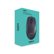 Мышь Logitech M90 Black (черная,оптическая, 1000dpi, USB, 1.8м) (арт.910-001795, M/N: M-U0026)