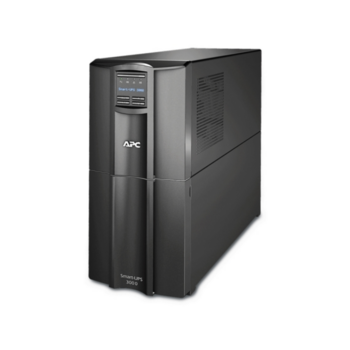 Источник бесперебойного питания APC Smart-UPS 3000VA/2700W, Line-Interactive, LCD, Out: 220-240V 8xC13 (4-Switched) 1xC19, SmartSlot, EPO, Black, 1 year warranty (замена SMT3000I)