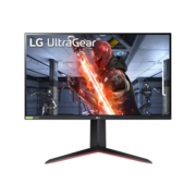 Монитор LG LCD 27GN65R-B Монитор LG LCD 27GN65R-B/ LG UltraGear 27GN65R-B 27" IPS monitor, 1920x1080, 300cd/m2, 1000:1, 16:9, 1мс (GtG), HDMI, DP, 144Hz, 178/178, внешний БП, G-SYNC Compatible, HDR 10, LTSP, sRGB 99%, HAS, VESA (100x100 мм), black