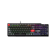 Клавиатура Gaming Keyboard MSI VIGOR GK41 DUSK, Wired, Kailh Red Mechanical Switches, Per-key RGB with Additional Lightbars, 3 Adjustable Keyboard Angles (0°,3°,7°), multi-color keycaps