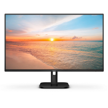 Монитор 27" Philips 27E1N1100A 1920x1080, WLED, 16:9, IPS, 250cd, 1300:1, MID, 4ms, 178/178, VGA, HDMI, 100Hz, Speakers, Tilt, Внутр, VESA, Black, 2y