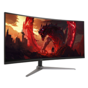 Монитор Монитор/ Acer ED340CUHbmiipx 34'', ZeroFrame, Curved 1500R Black, 21:9, VA, 3440x1440, 1 / 5ms, 250cd, 100Hz, 2xHDMI(2.0) + 1xDP(1.4) + Audio out, Speakers 2Wx2, sync: FreeSync, hdr: HDR 10