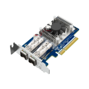 Сетевая карта Сетевая карта/ QNAP QXG-25G2SF-E810 Dual Port 25Gbps/10Gbps SFP28 PCIe Gen4 x8