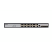 Коммутатор ORIGO Управляемый L3 PoE-коммутатор, 24x1000Base-T PoE, 4x10GBase-X SFP+, PoE-бюджет 370 Вт, консольный порт RJ-45, комплект для установки в 19" стойку