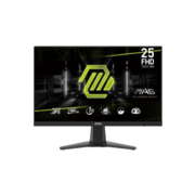 Монитор MSI MAG 256F 24,5" 16:9 FHD(1920x1080) Rapid IPS Flat,1ms(GTG),1000:1,100M:1,250nit,178/178,2xHDMI 2.0,1xDP 1.2, Tilt,VESA,180HZ,Black,1y war-ty