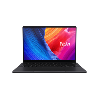 Ноутбук Ноутбук/ ASUS ProArt PX13 HN7306WV-LX014X 13.3"(2880x1800 OLED 16:10)/Touch/AMD Ryzen AI 9 HX 370(2Ghz)/32768Mb/1024SSDGb/noDVD/Ext:nVidia GeForce RTX4060(8192Mb)/Cam/BT/WiFi/73WHr/war 1y/1.38kg/Nano Black/Win11Pro + алюм корп; DialPad; стилус; US