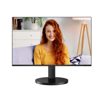 Монитор 27' AOC 27B3CF2 1920x1080, WLED, 16:9, IPS, 250 cd, 1300:1, 20M:1, 4ms, 178°/178°, HDMI, 2xUSB3.2, USB-C65W(DP Alt), 100Hz, Tilt, HAS, VESA, Внутр, Black, 3y