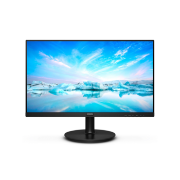 Монитор 27" Philips 271V8LAB 1920x1080, WLED, 16:9, VA, 250cd, 3000:1, MID, 4ms, 178/178, VGA, HDMI, 100Hz, Speakers, Tilt, Внутр, VESA, Black, 3y