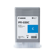 Картридж струйный Canon PFI-030C 3490C001 голубой (55мл) для Canon imagePROGRAF TA-20, TA-30, TM-240, TM-340.