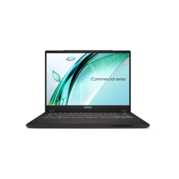 Ноутбук Ноутбук/ Commercial 14 H A13MG-241XRU 14"(1920x1200 (матовый) IPS)/Intel Core i5 13420H(2.1Ghz)/16384Mb/512PCISSDGb/noDVD/Int:Intel Iris Xe Graphics/Cam/BT/WiFi/war 1y/1.6kg/Solid Gray/DOS