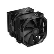 Кулер для процессора ID-COOLING FROZN A720 BLACK LGA1700/1200/115X/AM5/AM4 (6шт/кор, TDP 300W, PWM, черный, 7 тепл.трубок + медная база, DUAL FAN 140mm) RET