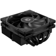 Кулер для процессора ID-COOLING IS-40-XT BLACK LGA1700/1200/115X/AM5/AM4 низкопрофильный высота 47mm (24шт/кор, TDP 100W, PWM, 4 тепл.трубки прямого контакта, FAN 92mm, черный) BOX