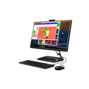 Моноблок Моноблок/ Lenovo IdeaCentre AIO 3 24ALC6 23.8"(1920x1080 IPS)/AMD Ryzen 5 7430U(2.3Ghz)/16384Mb/512SSDGb/noDVD/Int:AMD Radeon/Cam/BT/WiFi/war 1y/6.81kg/black/noOS + RU kbd, mouse USB