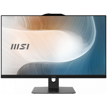 Моноблок MSI Modern AM272P 1M AiO 27" FHD (1920x1080)IPS AG Non-touch, Core i7-150U (1.8GHz), 16GB DDR5(2x8GB),512GB SSD M.2,Intel UHD,WiFi,BT,camera,WirelessKB&mouse Eng/Rus,NoOS,1y war-ty,Black