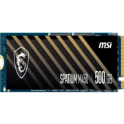 SSD жесткий диск PCIE 4.0 NVME M.2 500GB SPATIUM M450 500GB MSI