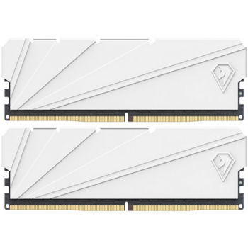 Оперативная память Netac Shadow S 16GB (2x8GB) DDR4-3600 (PC4-28800) C18 White 18-22-22-42 1.35V XMP Dual DIMM Kit