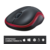Мышь Wireless Logitech M185 черная/красная, оптическая, 1000dpi, 2.4 GHz/USB-ресивер (910-002633)