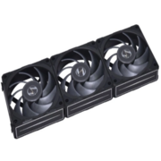 Вентилятор для корпуса Lian-Li Uni Fan P28 120х120x28 черный 4-pin 32.1дБ (упак.:3шт) (G99.12P283B.00) Ret