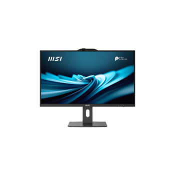 Моноблок MSI Pro AP272P 14M-627XRU 27" Full HD i7 14700 (2.1) 16Gb SSD512Gb UHDG 770 без ОС GbitEth WiFi BT 120W клавиатура мышь Cam черный 1920x1080