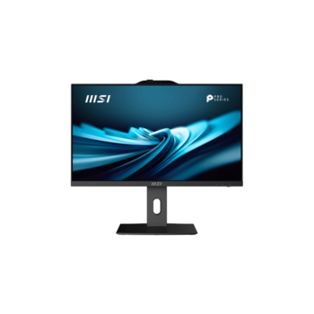 Моноблок MSI Pro AP242P 14M-661XRU 23.8" Full HD i7 14700 (2.1) 16Gb SSD512Gb UHDG 770 без ОС GbitEth WiFi BT 120W клавиатура мышь Cam черный 1920x1080