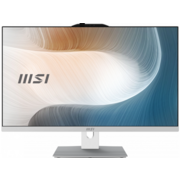 Моноблок MSI Modern AM272P 1M AiO 27" FHD(1920x1080)IPS AG Non-touch, Core i5-120U (1.4GHz), 16GB DDR5(2x8GB),512GB SSD M.2,Intel UHD,WiFi,BT,camera,WirelessKB&mouse Eng/Rus,NoOS,1y war-ty,White