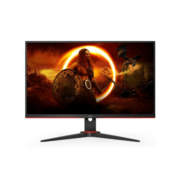 Монитор LCD 23.8'' [16:9] 2560х1440(WQHD) IPS, nonGLARE, 165 Hz, 350 cd/m2, H178°/V178°, 1000:1, 80M:1, 16.7M, 1ms, VGA, 2xHDMI, DP, Height adj, Pivot, Tilt, Swivel, Speakers, 3Y, Black+Cherry