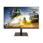 Монитор 27'' AOPEN 27XV5KVymipruzx IPS, 3840x2160, 1 / 0,5ms, 400cd, 160Hz, 1xHDMI(2.1) + 1x DP(1.4) + 1x Type-C(65W) + Audio out + USB2.0x2(2up 2down)+ Speakers 3Wx2, H.Adj. 110 (by ACER)