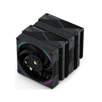 Кулер для процессора Кулер для процессора/ Thermalright Phantom Spirit 120 EVO (4-pin PWM, 157mm, Ni/CU, 7x6mm, ARGB, 2x120mm, 69CFM, 27dBA, 2150RPM, S: 1700, 1200, 20XX, 115X, AM5, AM4)