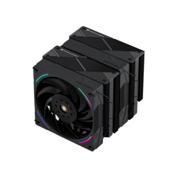 Кулер для процессора Кулер для процессора/ Thermalright Phantom Spirit 120 EVO (4-pin PWM, 157mm, Ni/CU, 7x6mm, ARGB, 2x120mm, 69CFM, 27dBA, 2150RPM, S: 1700, 1200, 20XX, 115X, AM5, AM4)