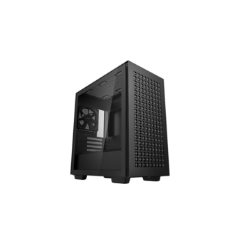 Корпус ПК без блока питания Корпус ПК без блока питания/ Deepcool Case CH370, 2xUSB3.0, 1x120 fan, mATX, Black