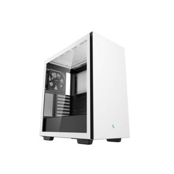 Корпус ПК без блока питания Корпус ПК без блока питания/ Deepcool Case CH510, 2xUSB3.0, 1x120 fan, E-ATX, White